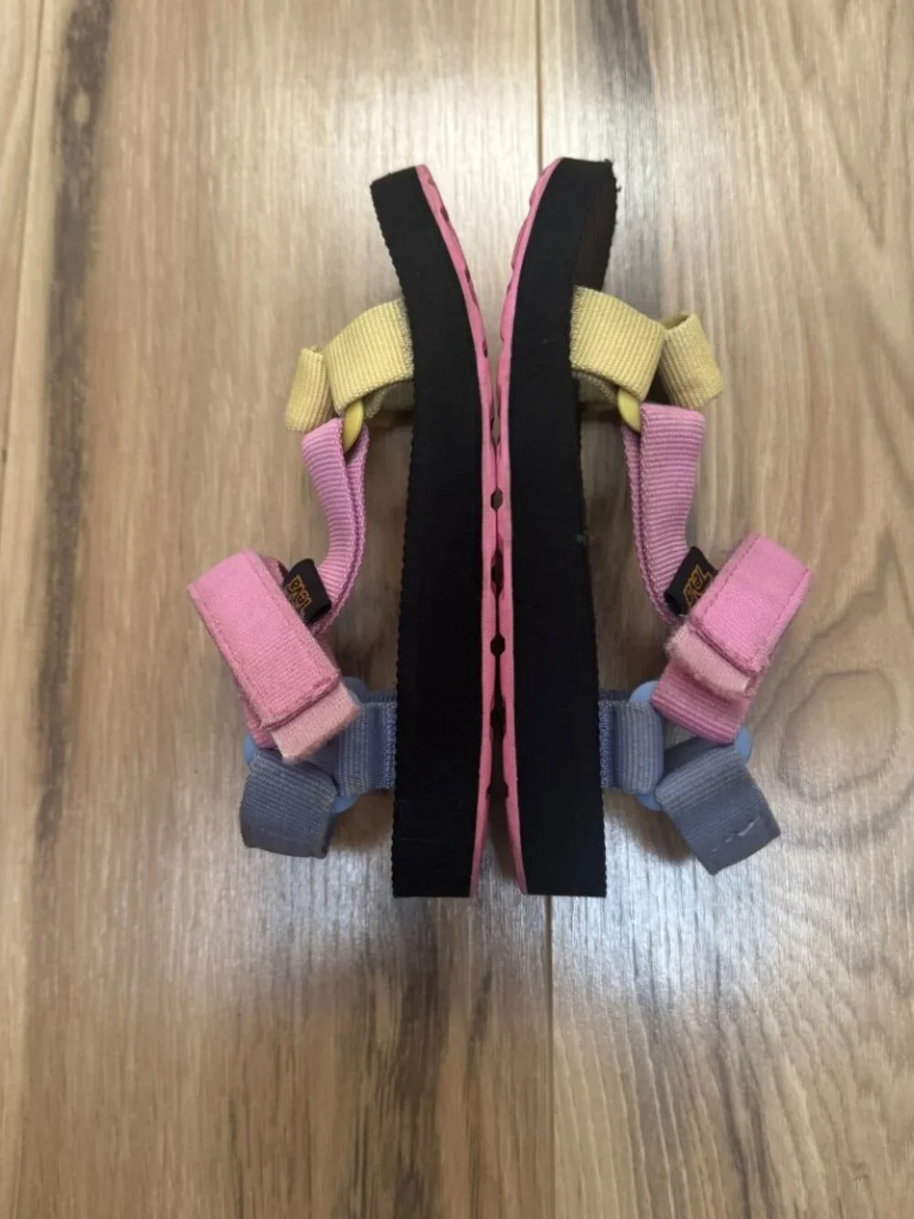 Teva Little Girls Universal Original Hook & Loop Sandals Waterproof 11 US/28 EU